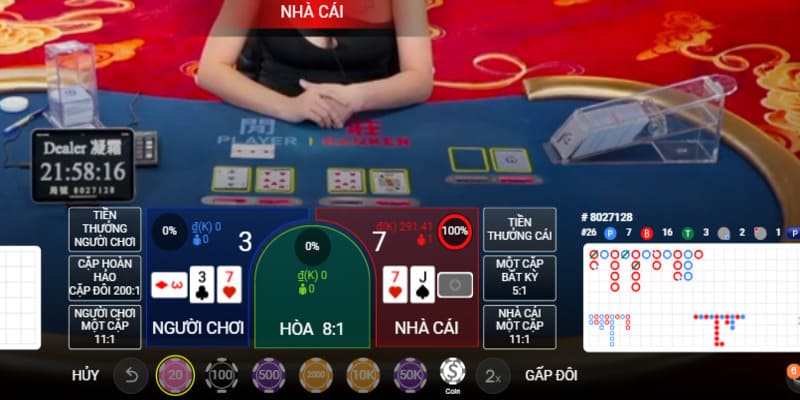 Tân binh cần nắm các luật chơi Baccarat đơn giản